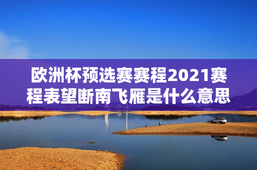 欧洲杯预选赛赛程2021赛程表望断南飞雁是什么意思?