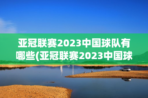 亚冠联赛2023中国球队有哪些(亚冠联赛2023中国球队有哪些比赛)