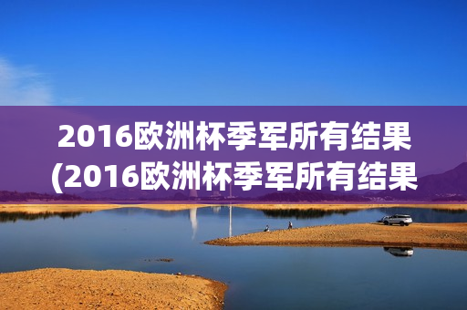 2016欧洲杯季军所有结果(2016欧洲杯季军所有结果是什么)